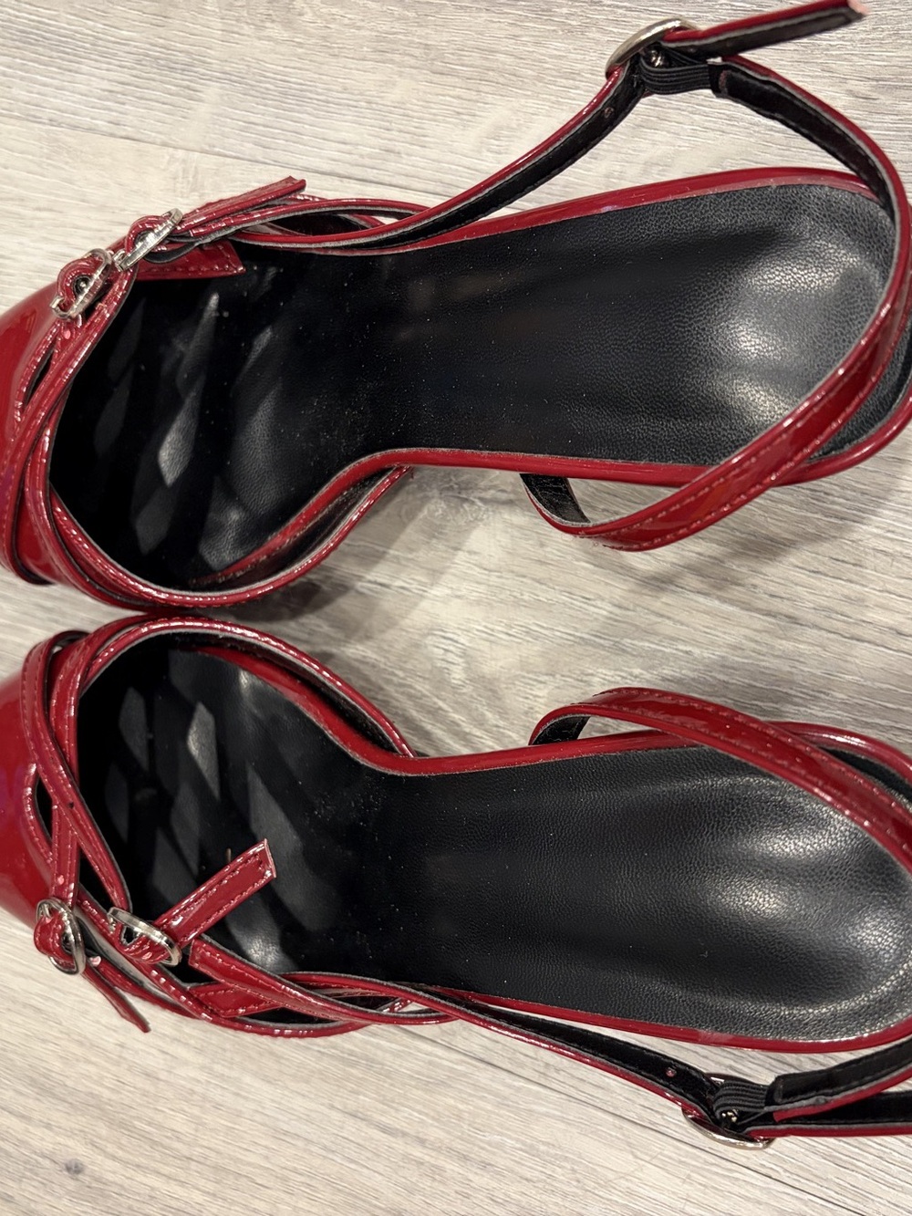Red Pointed-Toe Heels EU 38 - Picture 3 of 4